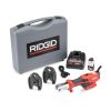 Power Tools RIDGID Tools | Ridgid Rp 115 Mini Press Tool Battery Kit W/ Propress Jaws (1/2"-3/4") 72553