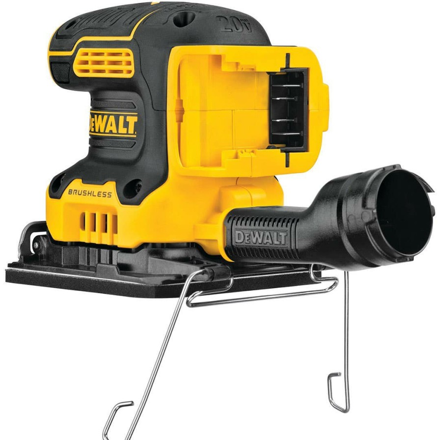 Power Tools DeWalt | Dewalt 20V Max Xr Brushless Cordless 1/4 Sheet Variable Speed Sander (Tool Only) Dcw200B