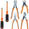 Hand Tools Klein Tools | Klein 6-Piece 1000V Insulated Tool Set 9418R