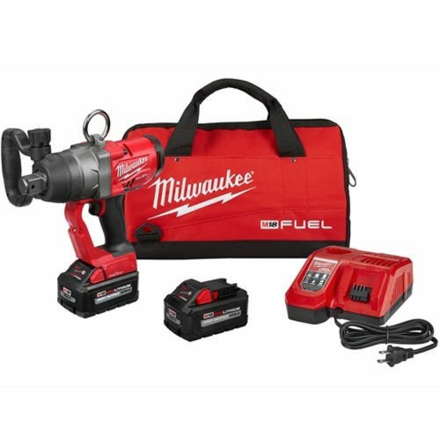 Power Tools Milwaukee Tools | Milwaukee M18 Fuel 1" High Torque Impact Wrench W/ One-Key (8.0Ah) Kit 2867-22