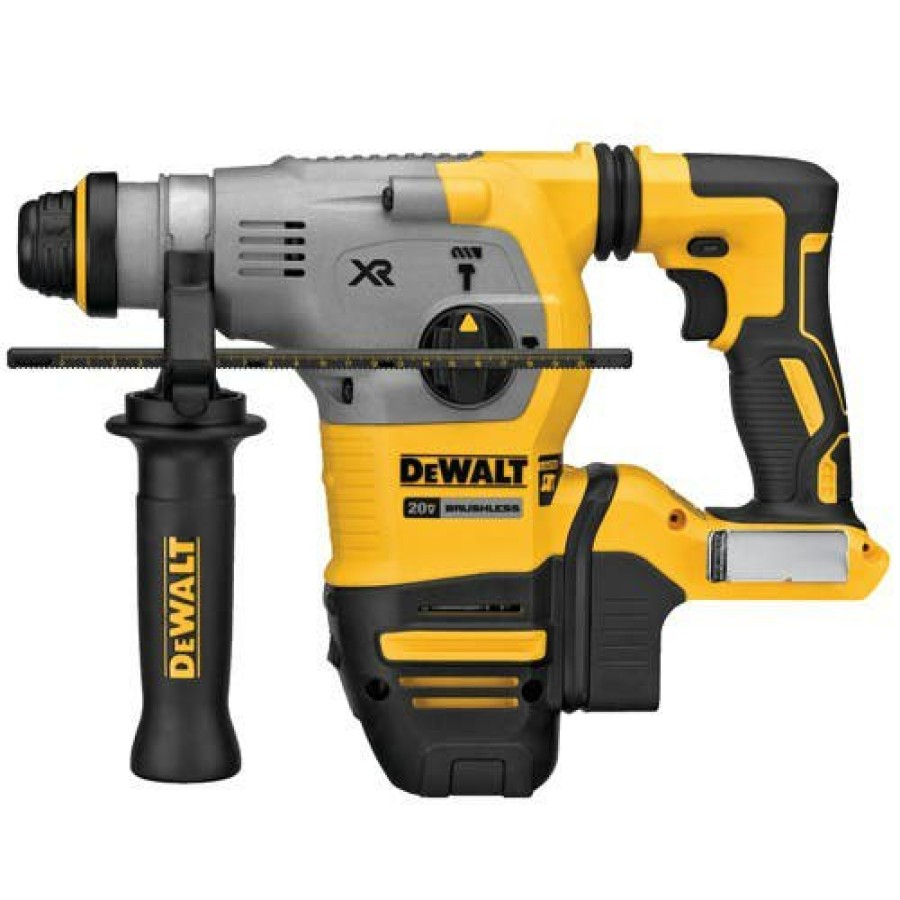 Power Tools DeWalt | Dewalt 20V Max 1-1/8" Xr Brushless Sds-Plus L-Shape Rotary Hammer (Tool Only) Dch293B