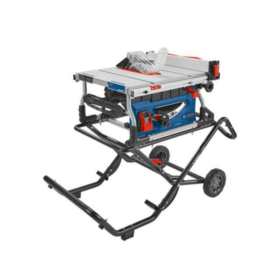 Power Tools Bosch Power Tools | Bosch 10 In. Jobsite Table Saw W/ Gravity-Rise Wheeled Stand Gts15-10