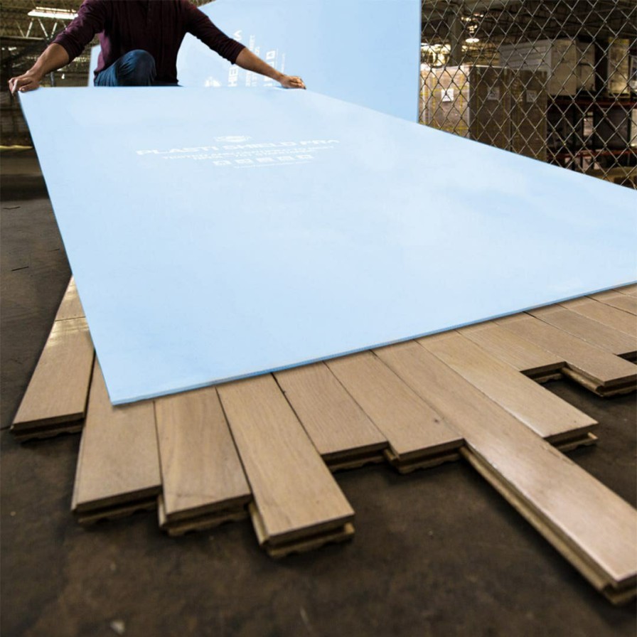 Hardware & Jobsite Supplies Surface Shields | Surface Shields 48" X 96" Plasti Shield Fire Retardant Reusable Floor & Wall Protection (Pallet Of 275) Pls4896Lbfr