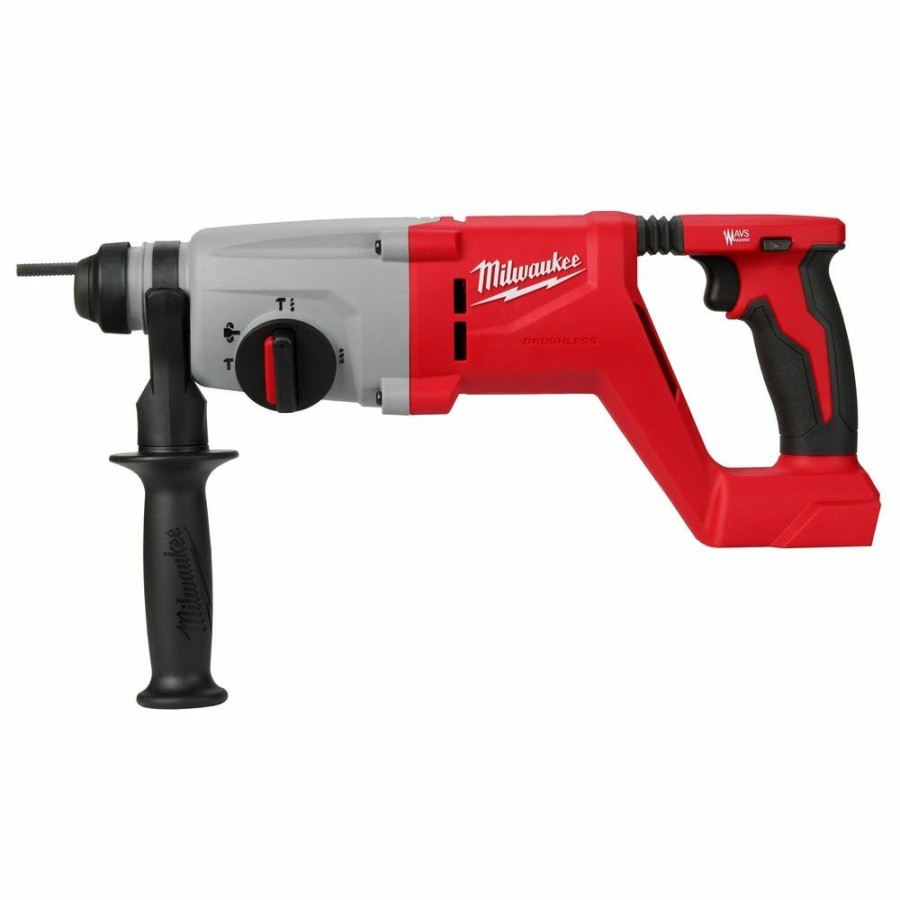 Power Tools Milwaukee Tools | Milwaukee M18 Brushless 1" Sds Plus D-Handle Rotary Hammer 2613-20