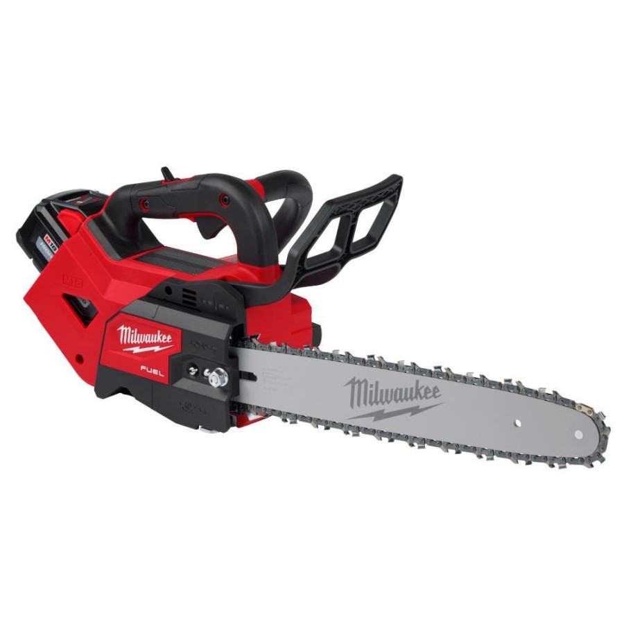 Power Tools Milwaukee Tools | Milwaukee M18 Fuel 14" Top Handle Chainsaw Kit 2826-21T