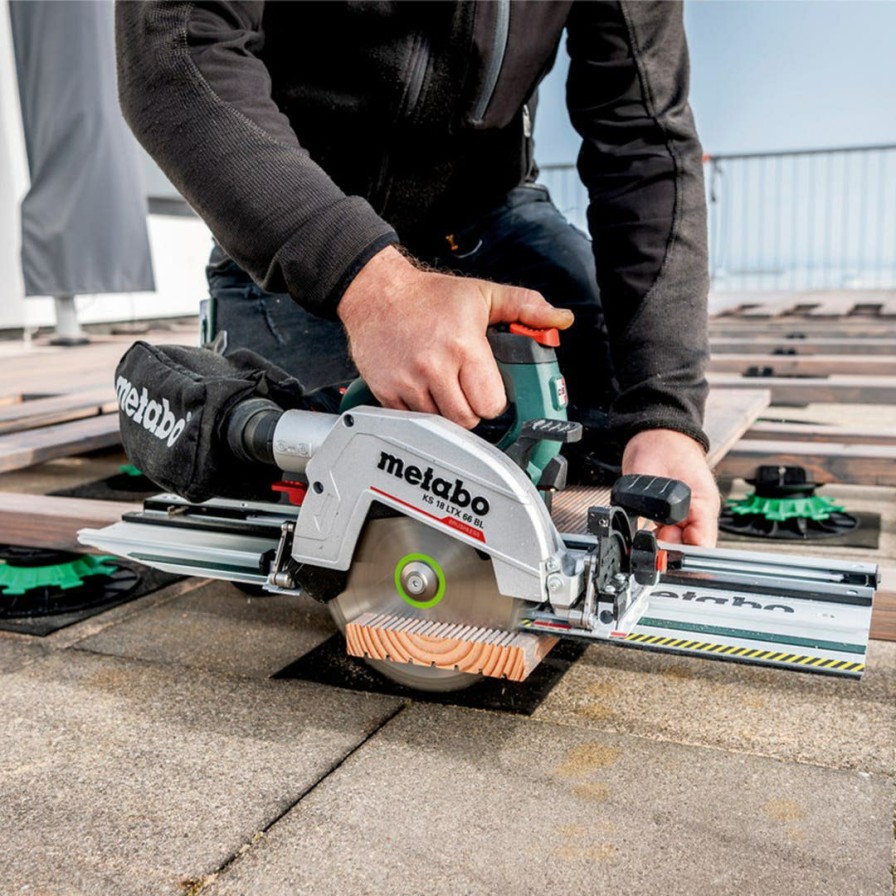 Power Tools Metabo Tools | Metabo Ks 18 Ltx 66 Bl 18V 6-1/2" Brushless Cordless Deep Cut Circular Saw (Bare Tool) 611866840