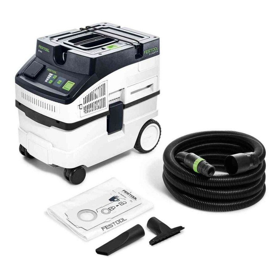 Accessories Festool | Festool Dust Extractor Cleantec Ct 15 E Hepa 577413