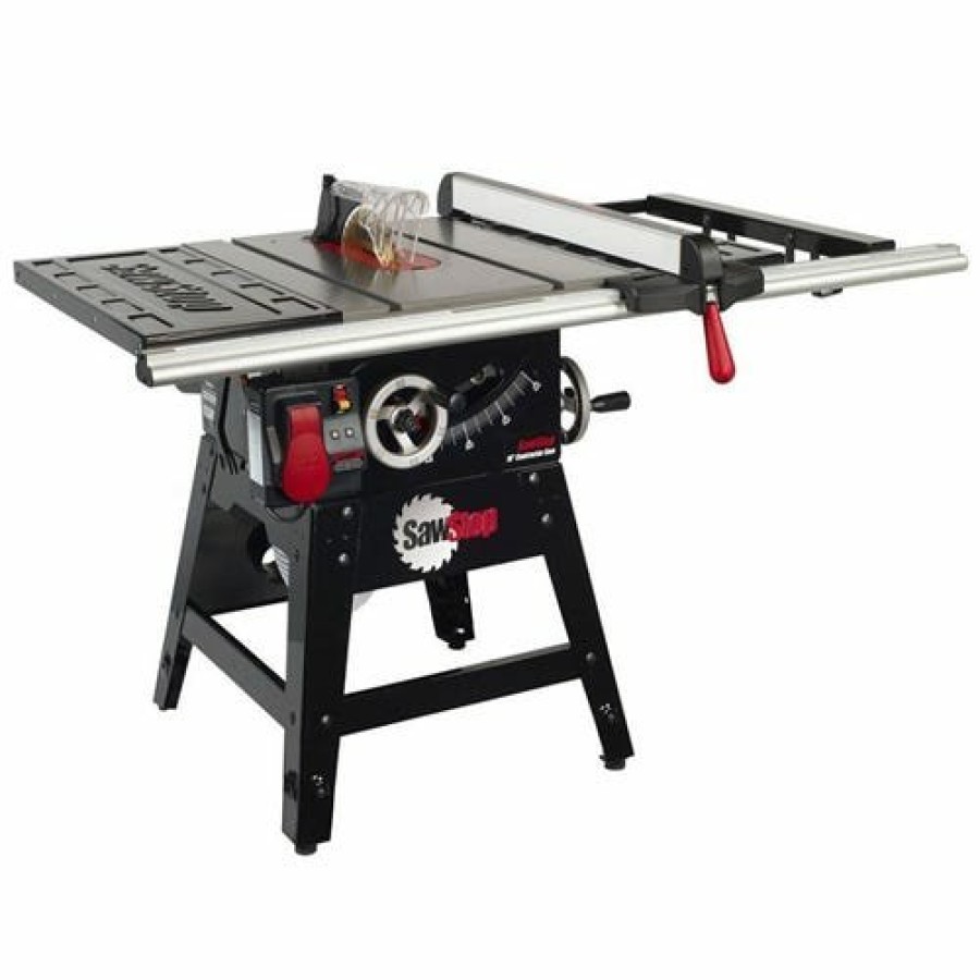 Power Tools SawStop Table Saws | Sawstop 1.75Hp Contractor Saw 30" Standard Fence Cns175-Sfa30