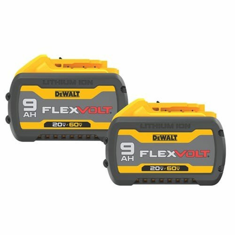 Power Tools DeWalt | Dewalt 20V/60V Max Flexvolt 9.0Ah Batteries (2 Pack) Dcb609-2