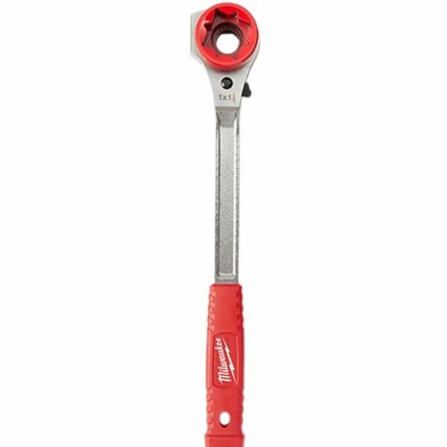 Hand Tools Milwaukee Tools | Milwaukee Lineman'S High Leverage Ratcheting Wrench 48-22-9213