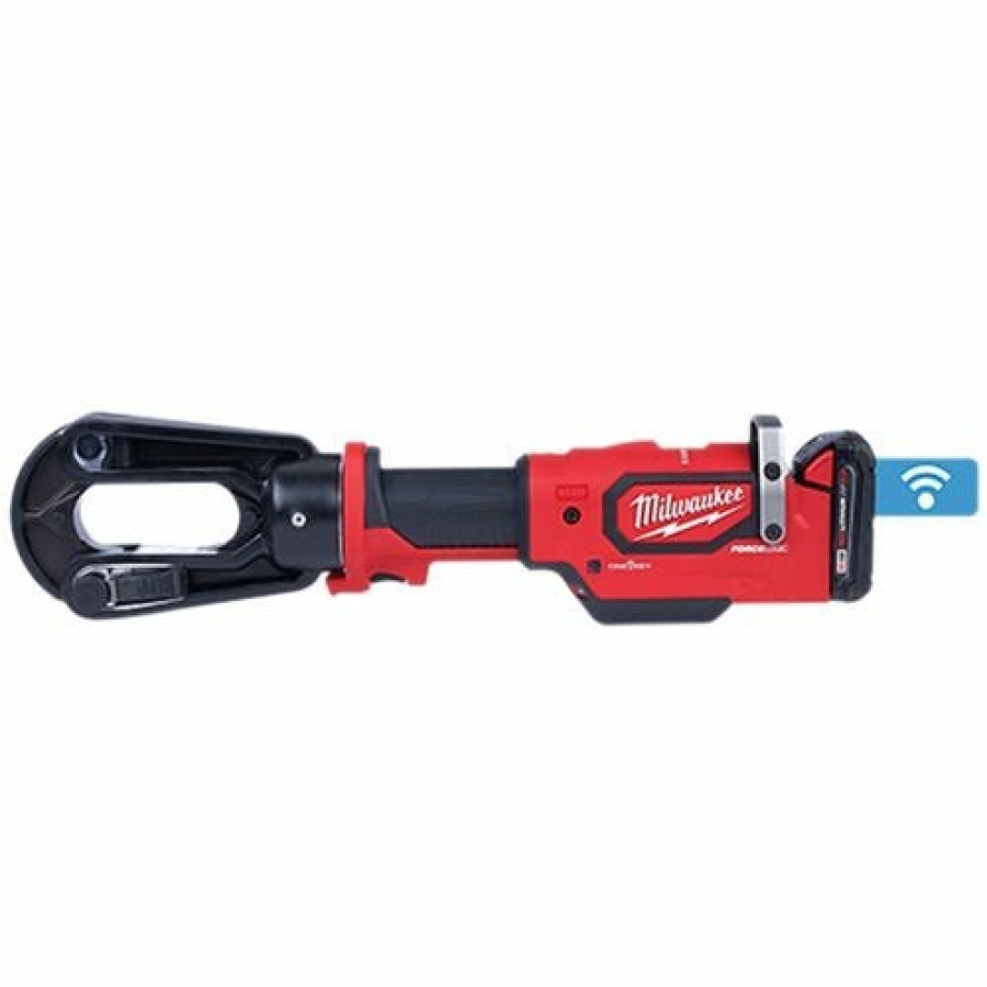 Power Tools Milwaukee Tools | Milwaukee M18 15-Ton Crimper Force Logic One-Key (2.0Ah/5.0Ah) Kit 2879-22