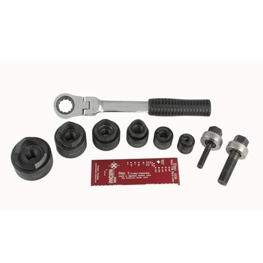 Power Tools Southwire Tools & Equipment | Southwire Max Punch Ratchet Set With 1/2-2" Cutting Dies Mpr-01Sd