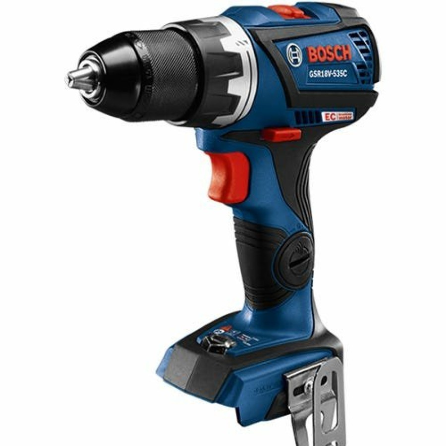 Power Tools Bosch Power Tools | Bosch 18V Ec Brushless Compact Tough 1/2" Drill/Driver (Bare Tool) Gsr18V-535Cn