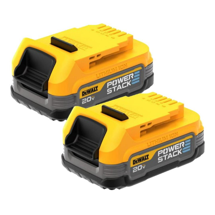 Power Tools DeWalt | Dewalt Powerstack 20V Max 5Ah Battery Double Pack Dcbp520-2