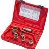 Accessories Milwaukee Tools | Milwaukee Contractor'S Steel Plate Carbide Cutter Kit (7 Piece) 49-22-8210