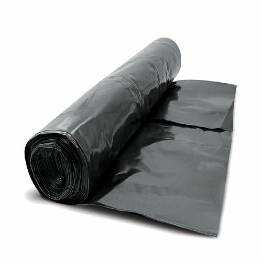 Hardware & Jobsite Supplies Grip Rite | Grip Rite Medium Duty Black Polyethylene Plastic Sheeting 100Ftx20Ft