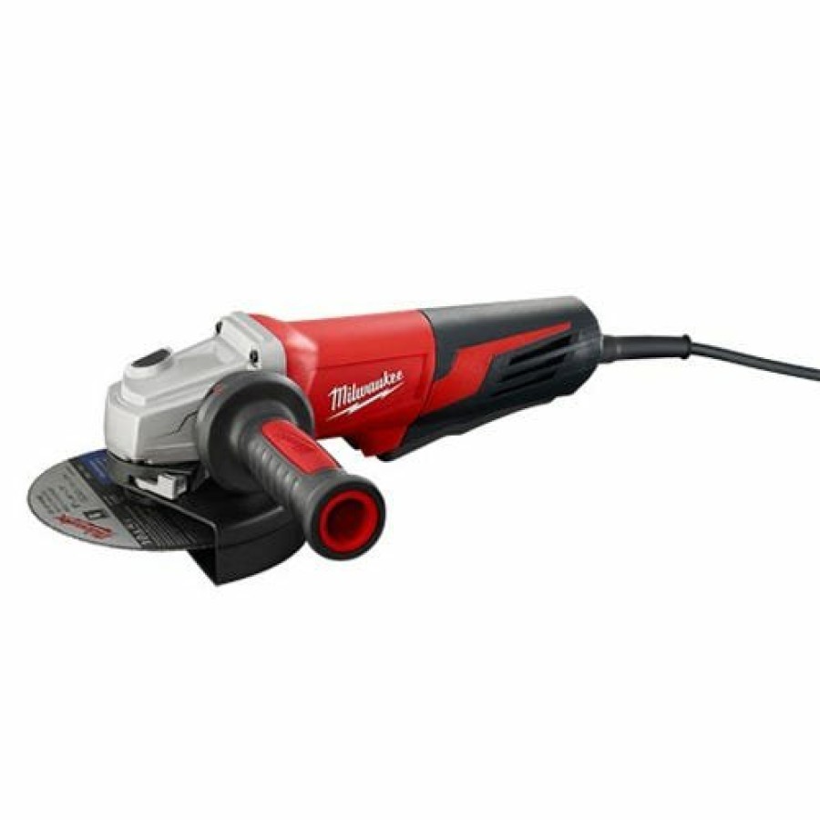 Power Tools Milwaukee Tools | Milwaukee 6" Angle Grinder 13 Amp Paddle (No Lock) 6161-31