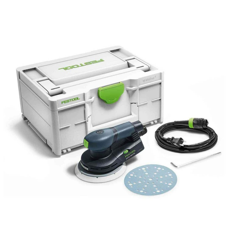 Power Tools Festool | Festool Random Orbital Sander Ets Ec150/3 Eq-Plus 576326