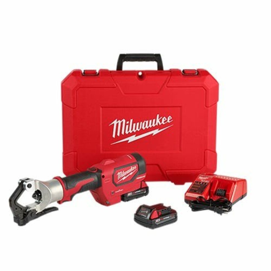 Power Tools Milwaukee Tools | Milwaukee M18 Dieless Crimper Force Logic 750 Mcm (2.0Ah) Kit 2877-22