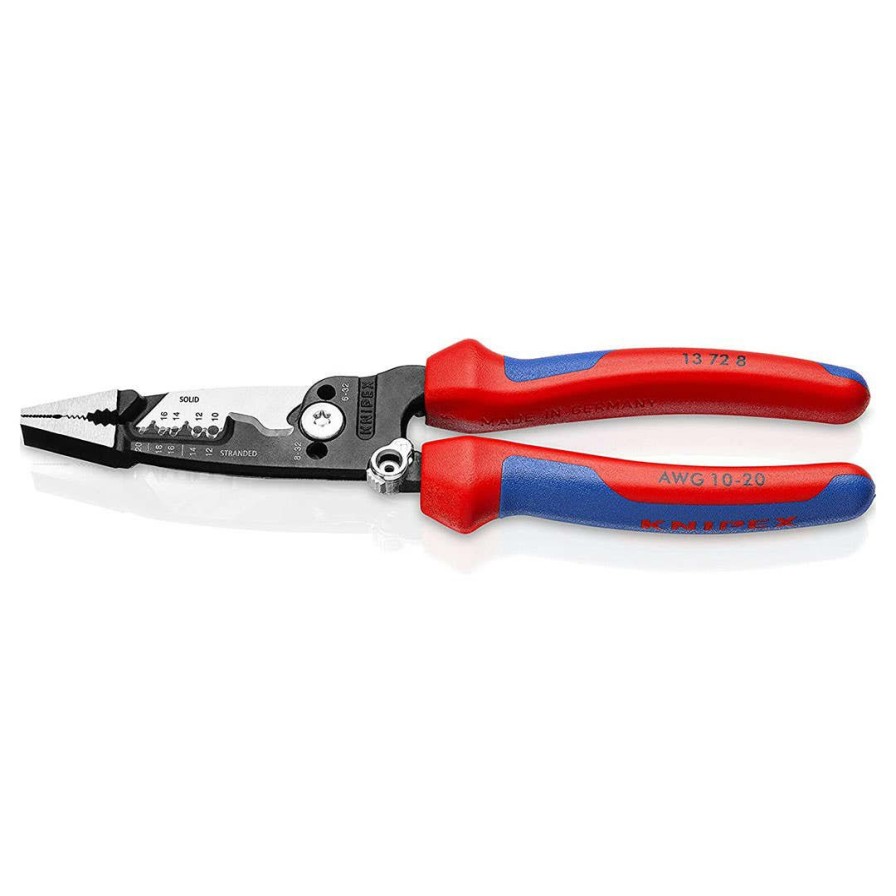 Hand Tools Knipex | Knipex 8" Forged Wire Strippers W/ Comfort Grip 13 72 8 Sba