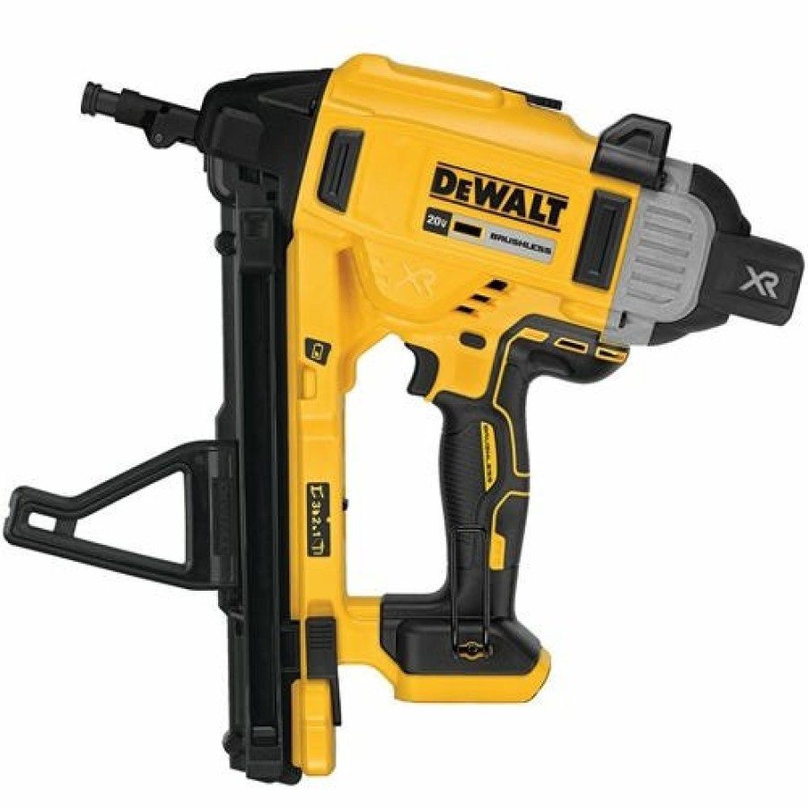 Power Tools DeWalt | Dewalt 20V Max Xr 1" Concrete Nailer 15 Deg. Cordless (Tool Only) Dcn891B