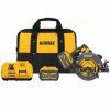 Power Tools DeWalt | Dewalt 60V Max Flexvolt 7-1/4" Cordless Circular Saw With Brake Kit Dcs578X2