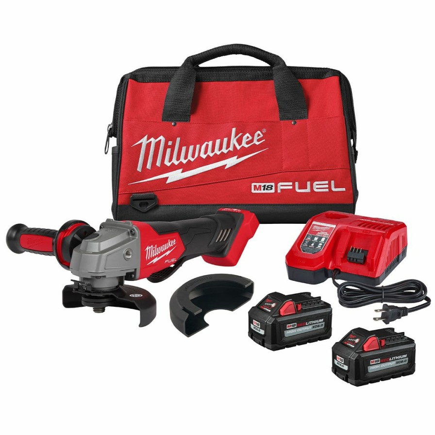 Power Tools Milwaukee Tools | Milwaukee M18 Fuel 4-1/2" / 5" Grinder Paddle Switch, No-Lock Kit 2880-22