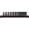 Accessories Milwaukee Tools | Milwaukee 14 Piece Shockwave Impact Duty 3/8" Drive Metric Deep 6 Point Socket Set 49-66-7008