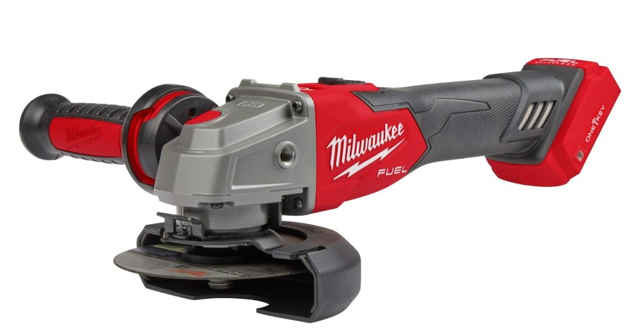 Power Tools Milwaukee Tools | Milwaukee M18 Fuel 4-1/2" / 5" Braking Grinder W/ One-Key Slide Switch, Lock-On 2883-20