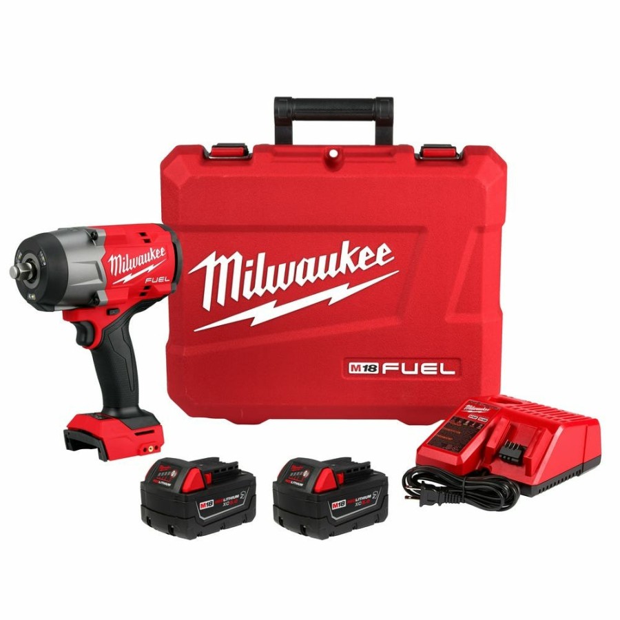 Power Tools Milwaukee Tools | Milwaukee M18 Fuel 1/2" High Torque Impact Wrench W/ Friction Ring Kit 2967-22