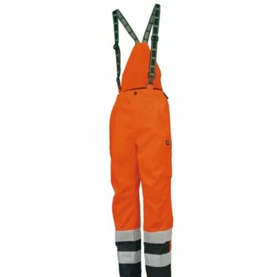 Safety & Work Wear Helly Hansen | Helly Hansen Potsdam Pant Orange/Charcoal Waterproof - 71489-269-Opt