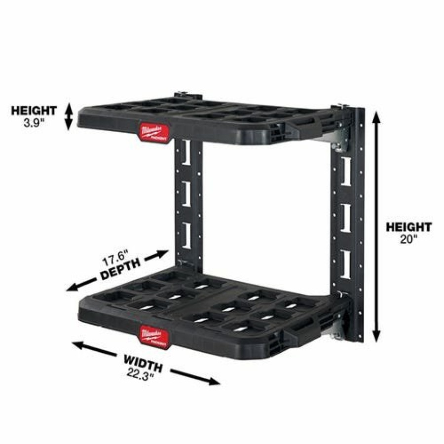 Hardware & Jobsite Supplies Milwaukee Tools | Milwaukee Packout Racking Kit 48-22-8480