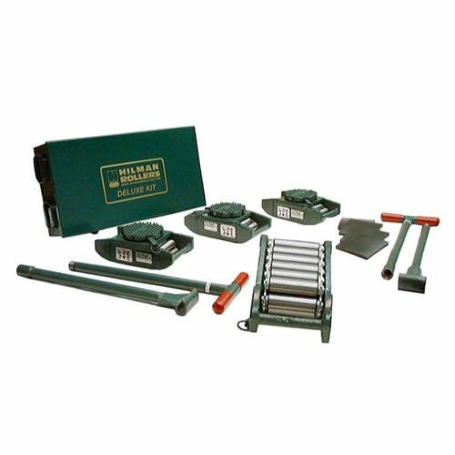 Hardware & Jobsite Supplies Hilman Rollers | Hilman Rollers 60 Ton Ft Deluxe Riggers Kit 4 Diamond Swivels Krs-60-Sld