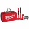 Accessories Milwaukee Tools | Milwaukee Air-Tip 3-Piece Automotive Vacuum Tool Kit 49-90-2019A