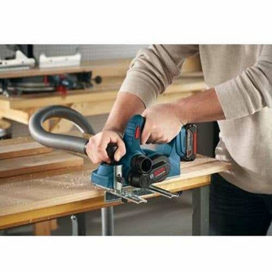 Power Tools Bosch Power Tools | Bosch 18V Cordless 3-1/4" Planer Plh181B (Bare Tool)