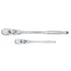 Hand Tools Gearwrench Tools | Gearwrench 2 Pc. 1/4" & 3/8" Drive 90-Tooth Flex Head Teardrop Ratchet Set 81216T