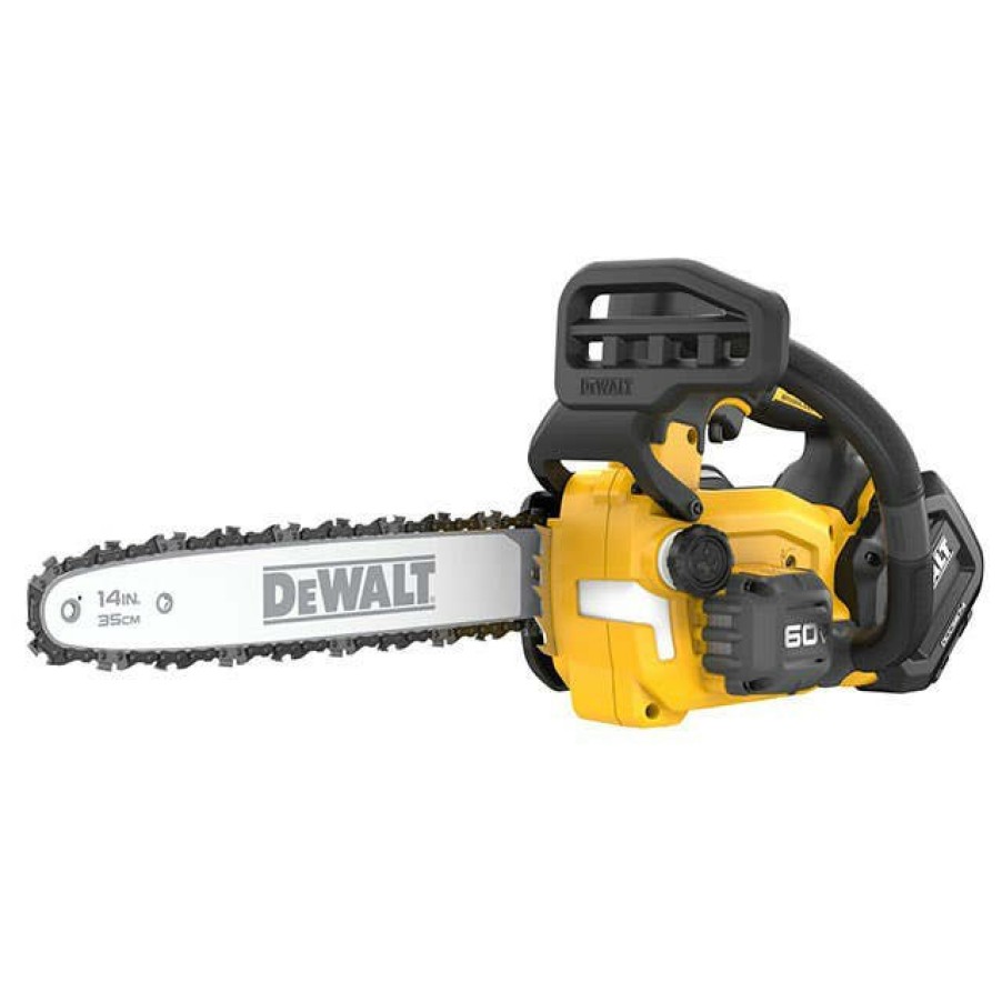 Power Tools DeWalt | Dewalt 60V Max 14" Top Handle Chainsaw (Tool Only) Dccs674B