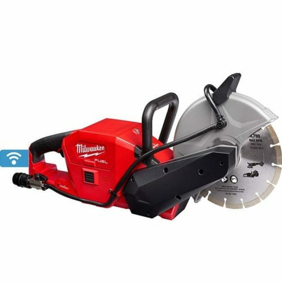 Power Tools Milwaukee Tools | Milwaukee M18 Fuel Brushless Cordless 9" Cut-Off Saw W/ One-Key 12Ah Kit 2786-22Hd