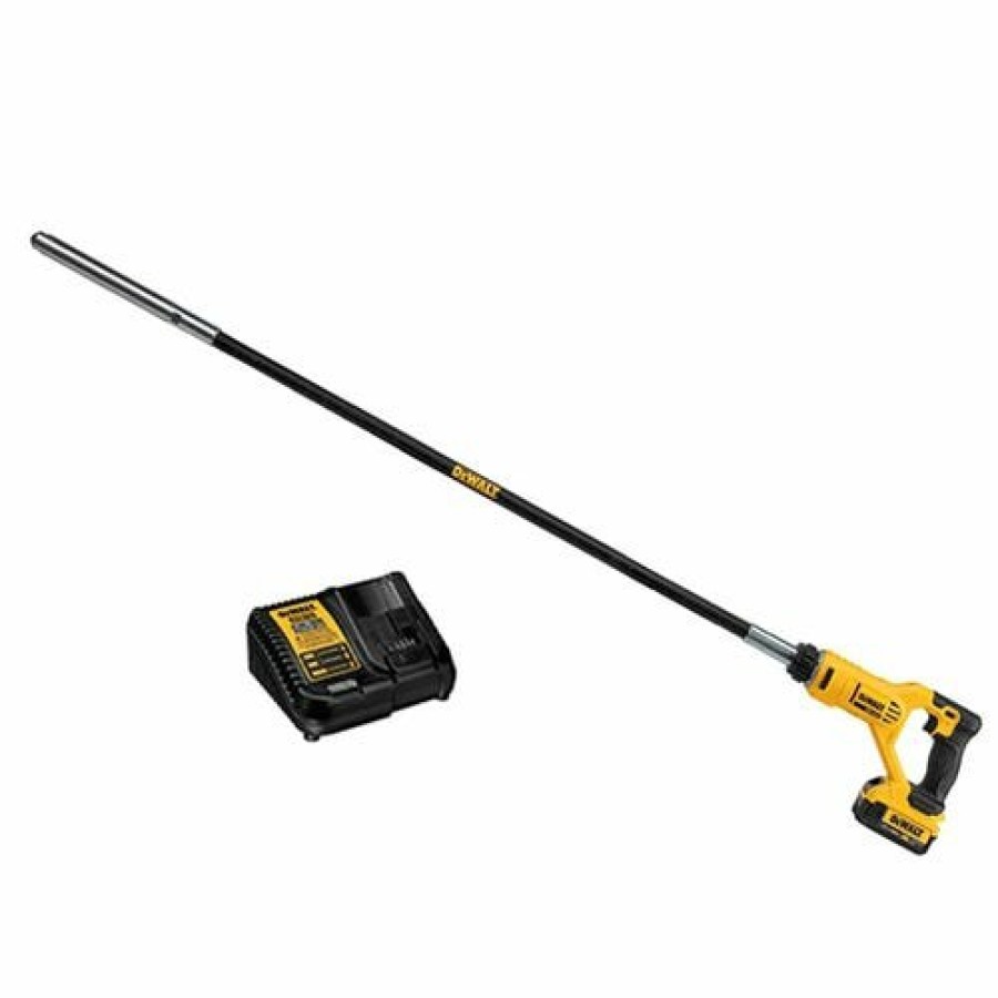 Power Tools DeWalt | Dewalt 20V Max 4' Pencil Concrete Vibrator 1-1/4" Kit Dce531M1