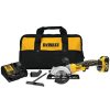 Power Tools DeWalt | Dewalt Atomic 20V Max Brushless 4-1/2" Cordless Circular Saw 5Ah Kit Dcs571P1