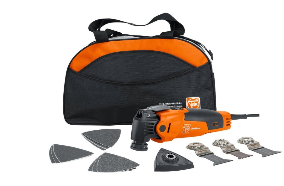 Power Tools Fein | Fein Multimaster Mm 500 Start Kit Oscillating Multi-Tool - 350 W 72295264090