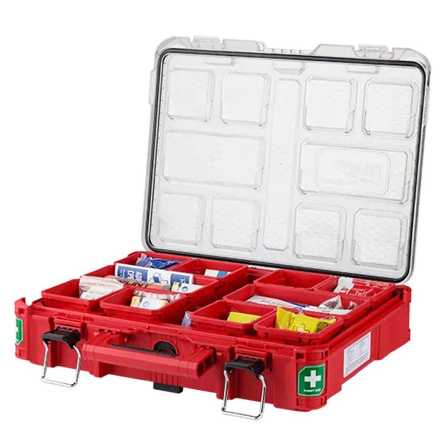 Safety & Work Wear Milwaukee Tools | Milwaukee 193Pc Class B Type Iii Packout First Aid Kit 48-73-8430C