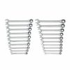 Hand Tools Gearwrench Tools | Gearwrench 20 Pc. 72-Tooth Sae/Metric Ratcheting Combination Wrench Set 35720-06