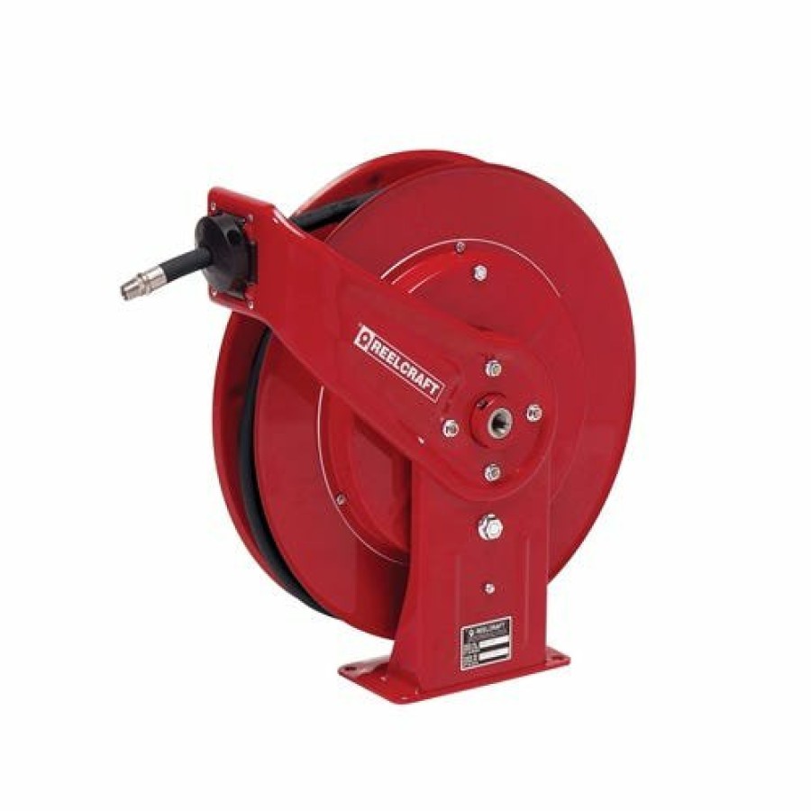 Hardware & Jobsite Supplies Reelcraft | Reelcraft 3/4" X 25' Heavy Duty Fuel Hose Reel W/ Hose 250Psi F7925 Olp