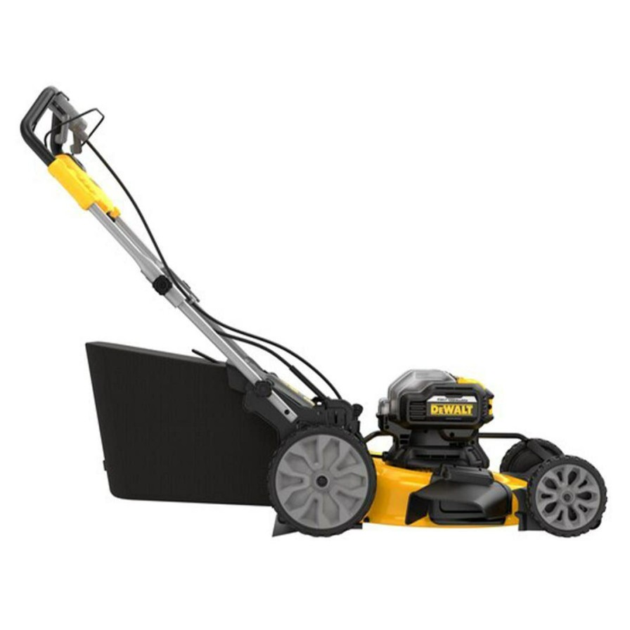 Power Tools DeWalt | Dewalt 2X20V Max Brushless Cordless 21-1/2" Rear Wheel Drive Self-Propelled Mower Kit Dcmwsp255Y2