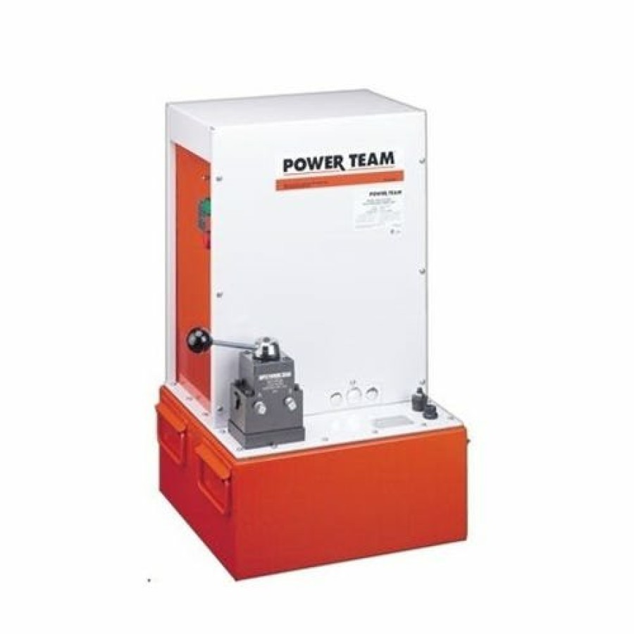 Power Tools Power Team SPX | Power Team Up To 200 Ton Electric Hydraulic Pump - Single Acting Pq603