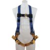 Safety & Work Wear Werner | Werner Basewear Standard Harness W/ Tongue Buckle Legs & Quick Connect Chest - Xxl H412005Xqc