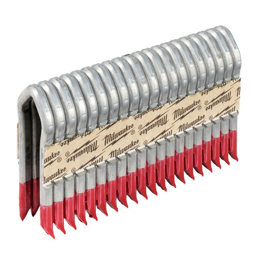 Hardware & Jobsite Supplies Milwaukee Tools | Milwaukee 2" 9 Gauge Galvanized Staples (Box Of 960) Mpu2-960