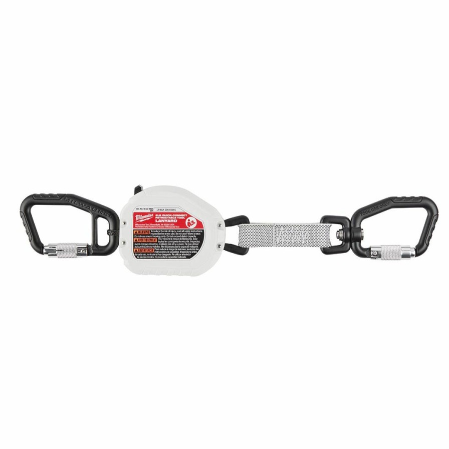 Safety & Work Wear Milwaukee Tools | Milwaukee 5Lbs 50" Retractable Tool Lanyard 48-22-8825