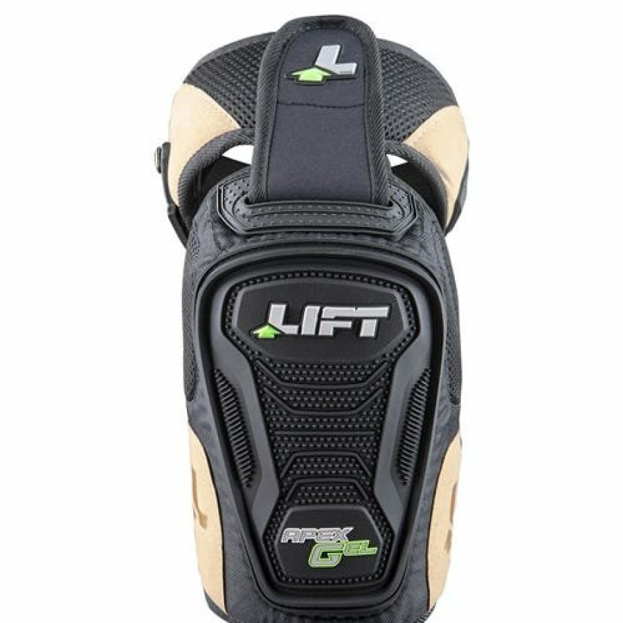 Safety & Work Wear Lift Safety | Lift Apex Gel Knee Guards Pads Kax-0K